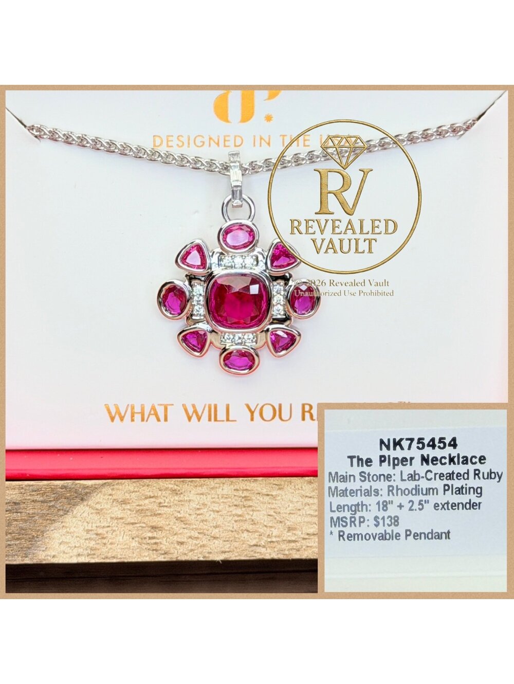 The Piper Necklace - July Birthday 2026
